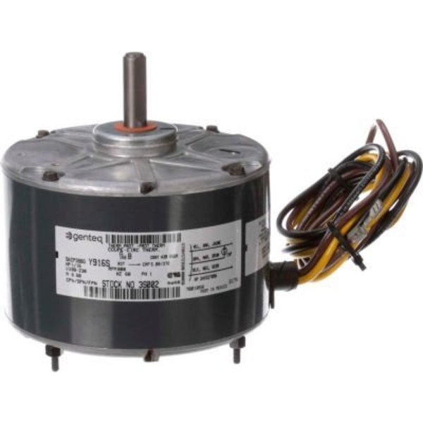 A.O. Smith Genteq OEM Replacement Motor, 4/57 HP, 800 RPM, 208-230V, TEAO 3S002